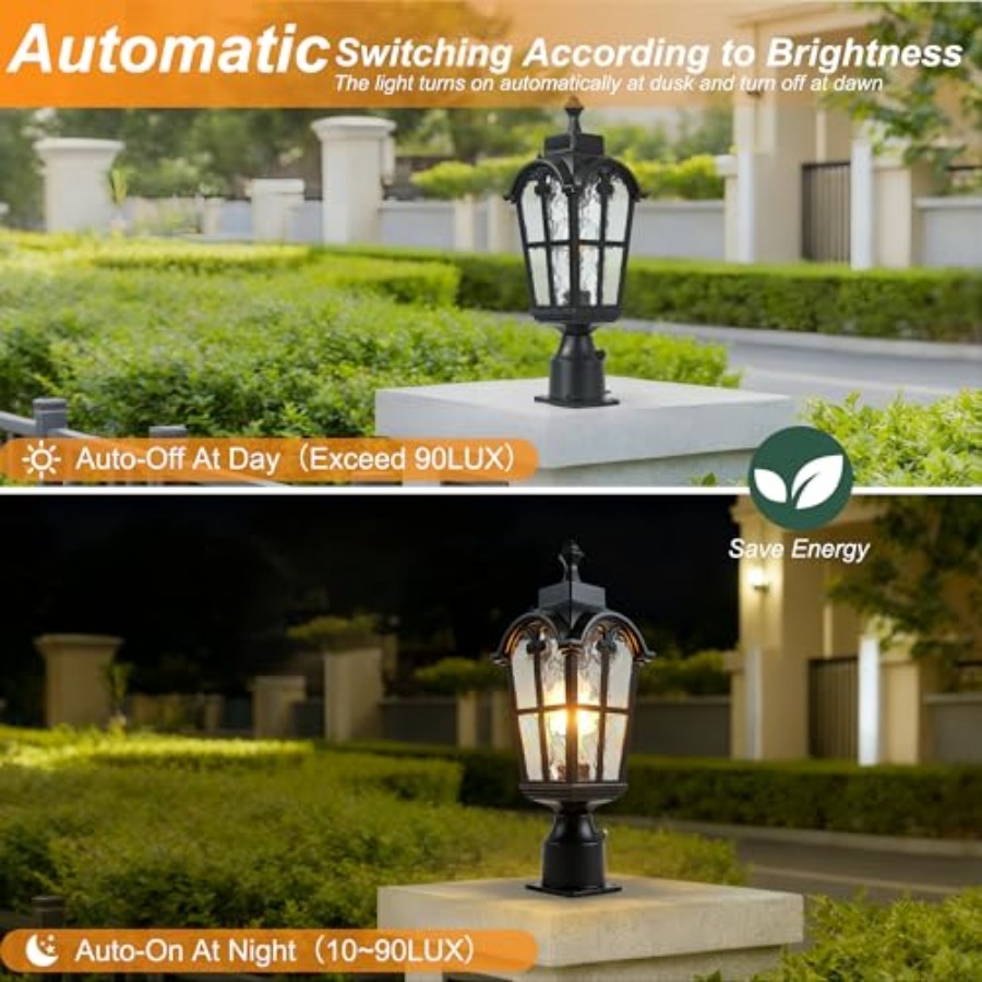 Lampes de poteau extérieures à - Outdoor Lighting Battery avis et prix