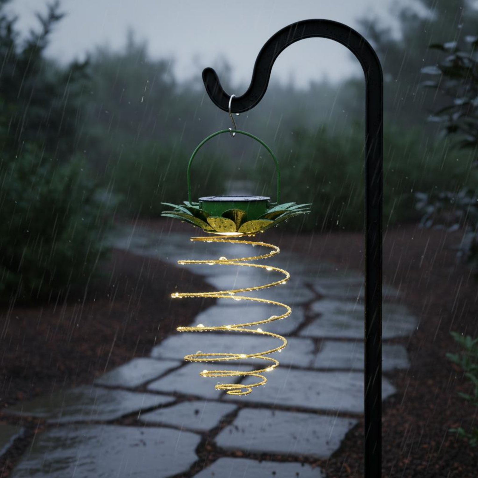 Lampe solaire en forme d'anana - Solar Lantern Hanging avis et prix
