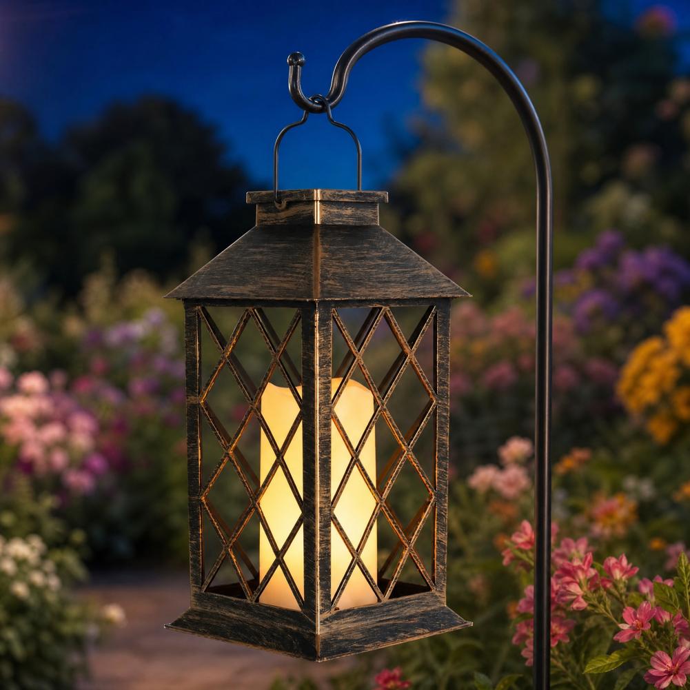Lanterne solaire rétro, lanter - Solar Lantern Hanging avis et prix