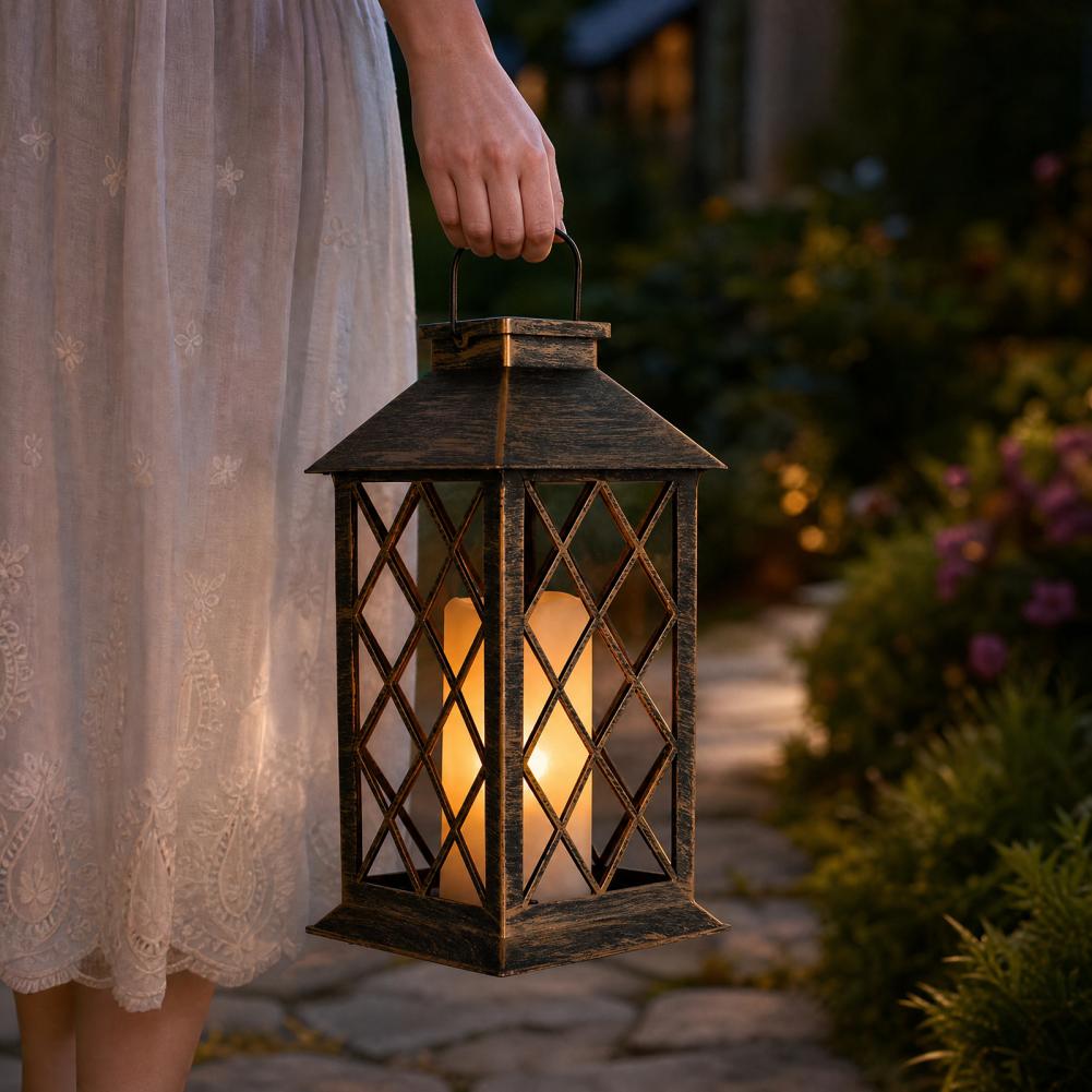 Lanterne solaire rétro, lanter - Solar Lantern Hanging avis et prix