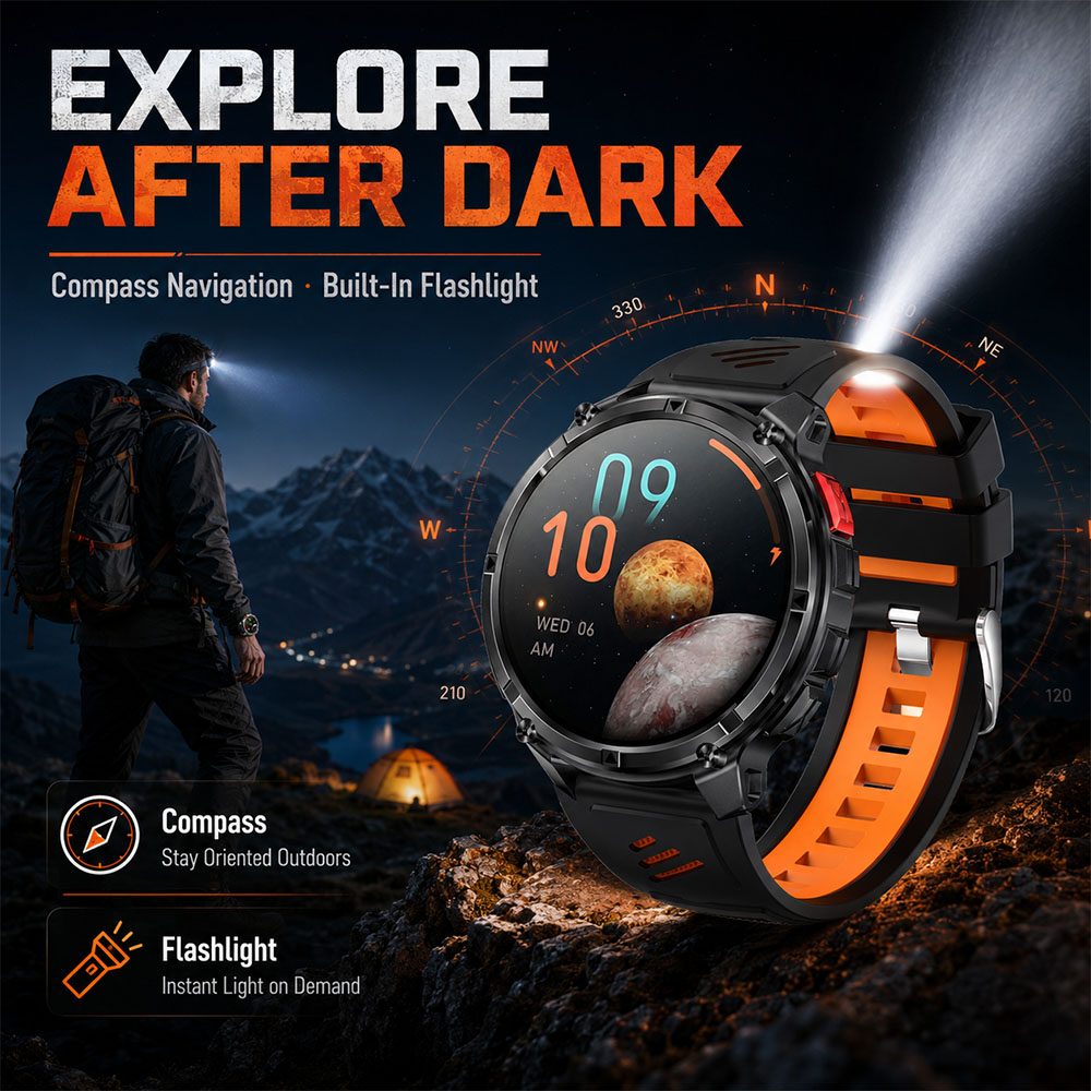Montre connectée YAOCX AMOLED  - Outdoor Lighting Ip Rating avis et prix