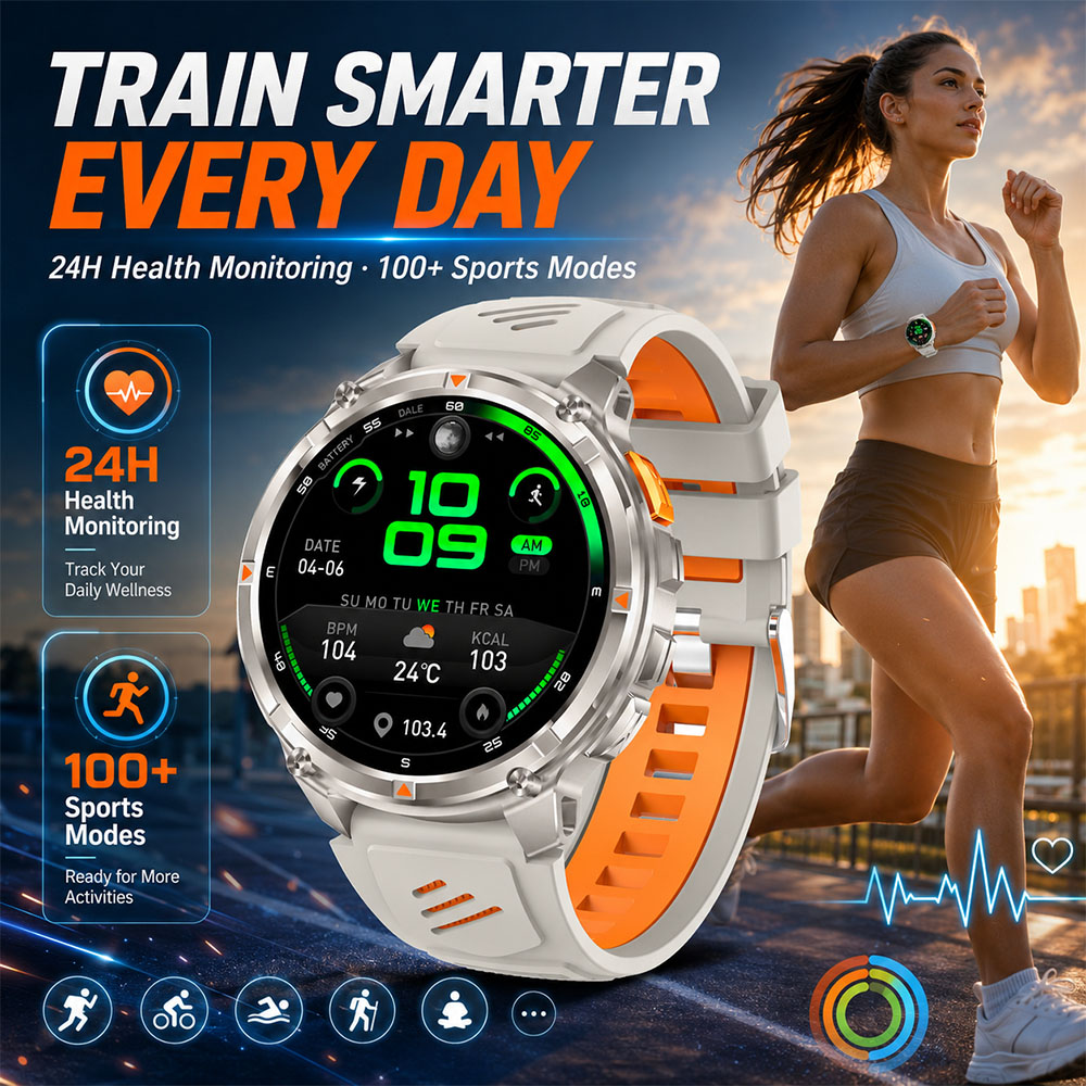 Montre connectée YAOCX AMOLED  - Outdoor Lighting Ip Rating avis et prix