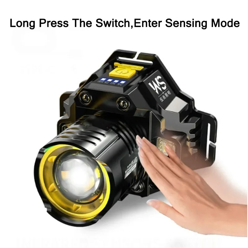 Lampe frontale LED rechargeabl - Outdoor Lighting Sensor avis et prix