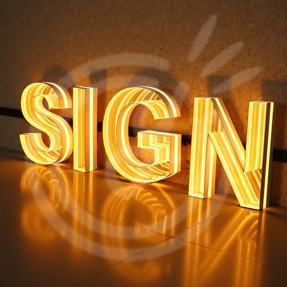Lettres en relief personnalisé - Wall Lighting Outdoor avis et prix
