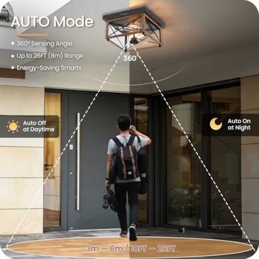 Plafonnier extérieur avec déte - Outdoor Lighting Sensor avis et prix