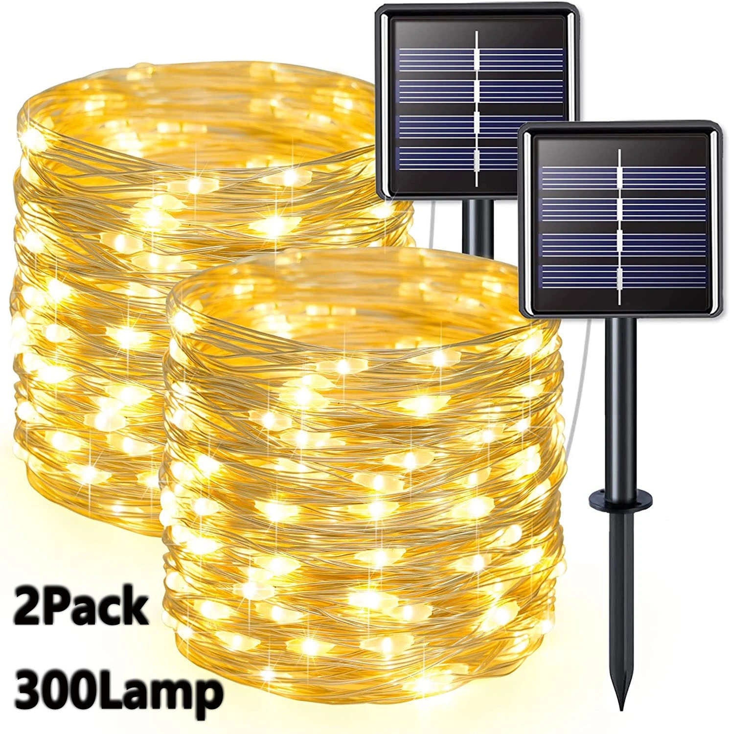 Paquet de 2 guirlandes lumineu - Outdoor Lighting No Wiring avis et prix