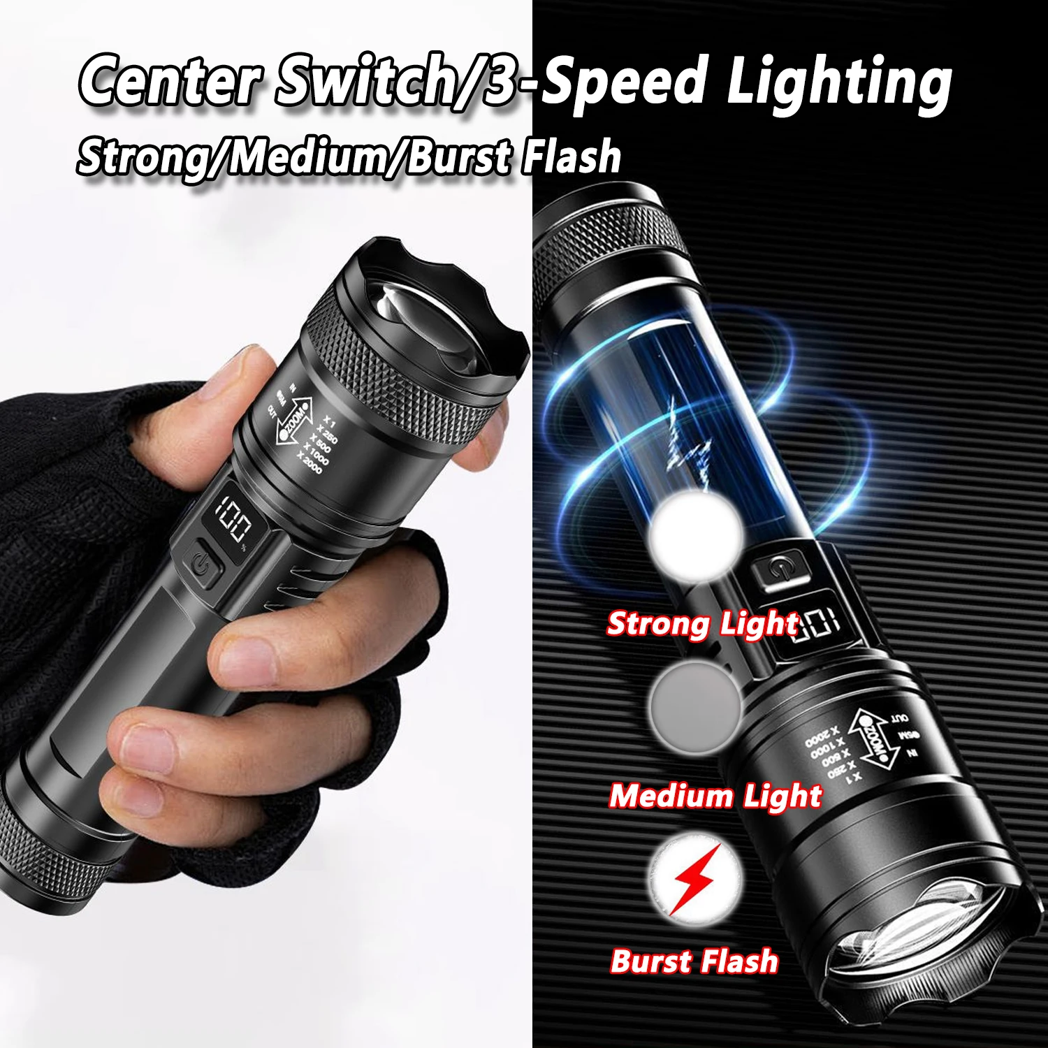 Lampe de poche LED Ultra lumin - Lighting Fixture Outdoor avis et prix