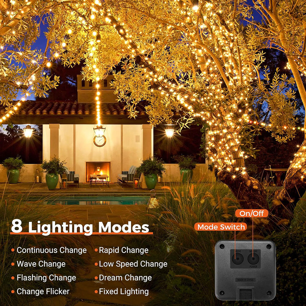 Guirlande solaire d'extérieur  - Outdoor Lighting No Wiring avis et prix