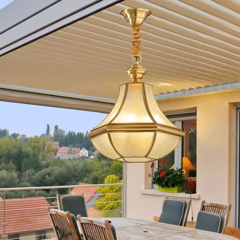 Lustre extérieur étanche en cu - Outdoor Lighting Chandelier avis et prix