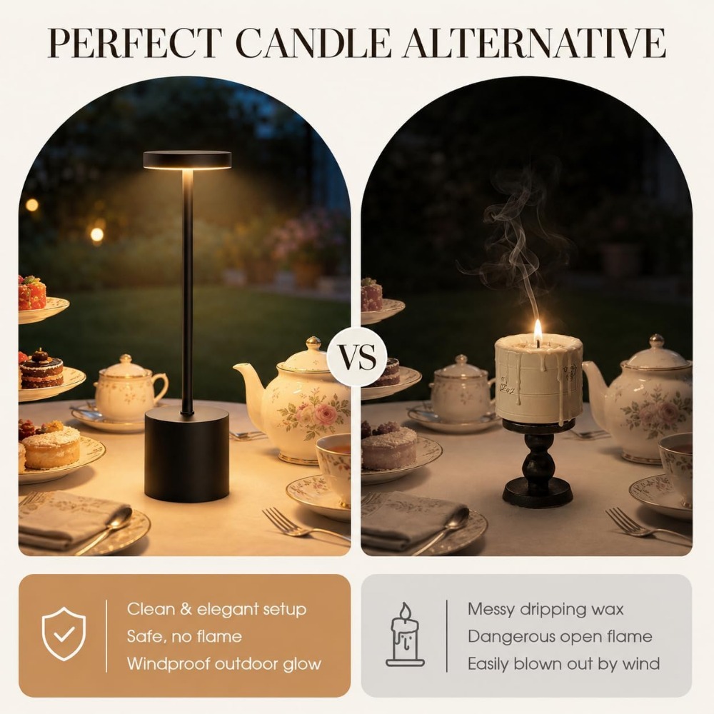 Ensemble de lampes de table sa - Outdoor Lighting Battery avis et prix