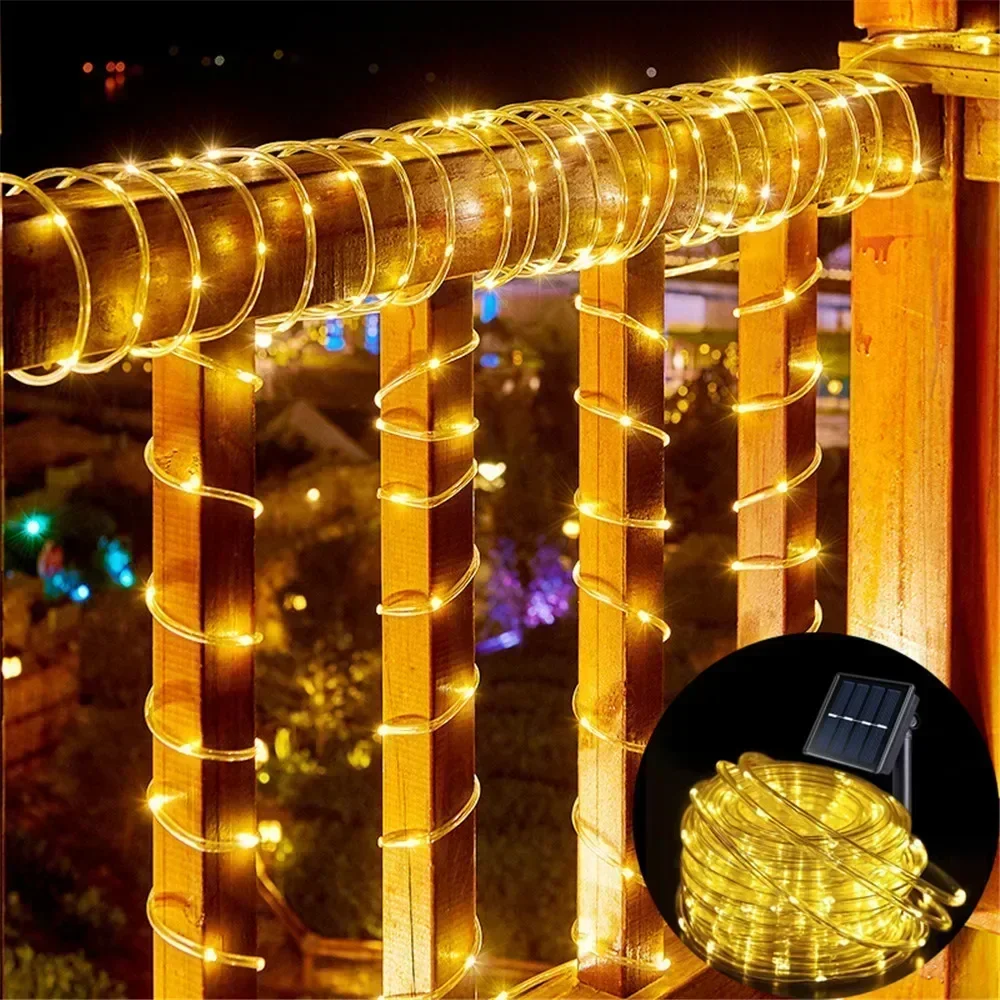 Guirlandes solaires d'extérieu - Outdoor Lighting Under Pergola avis et prix