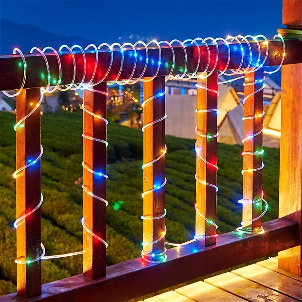 Guirlandes solaires d'extérieu - Outdoor Lighting Under Pergola avis et prix