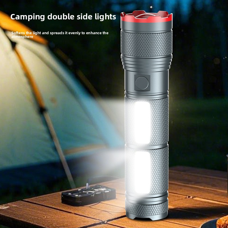 Lampe de poche COB à reflets 7 - Outdoor Lighting Rechargeable avis et prix