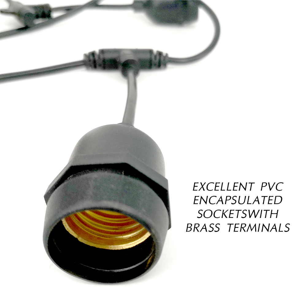 10/20/30m E27 qualité commerci - Outdoor Lighting No Wiring avis et prix