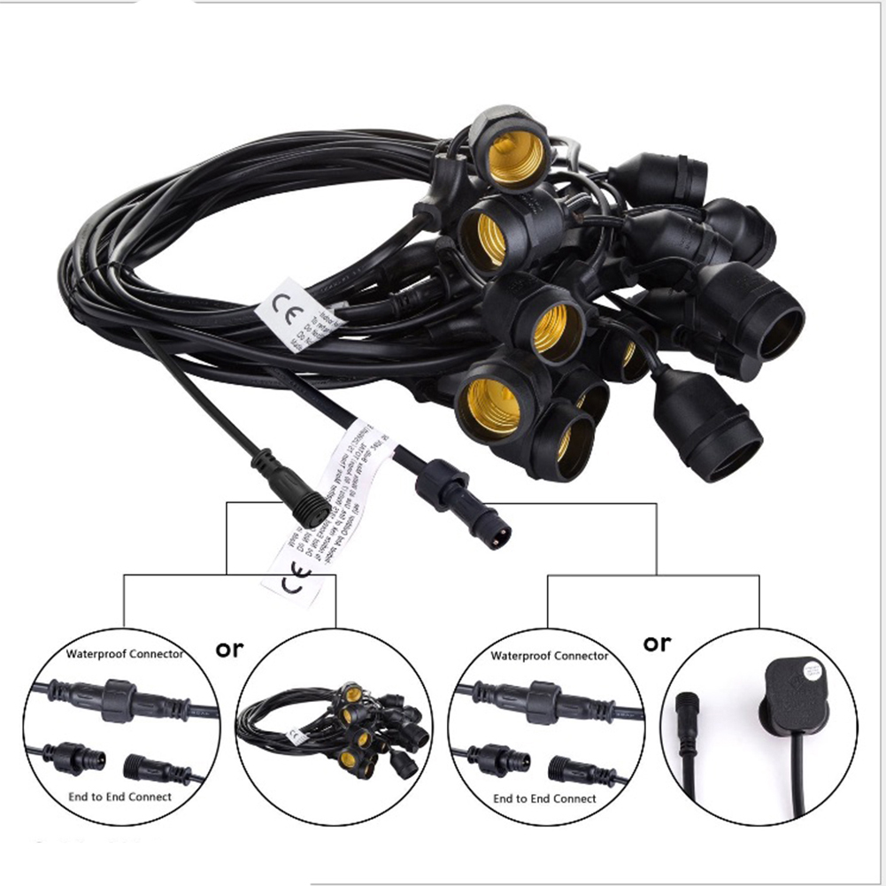 10/20/30m E27 qualité commerci - Outdoor Lighting No Wiring avis et prix