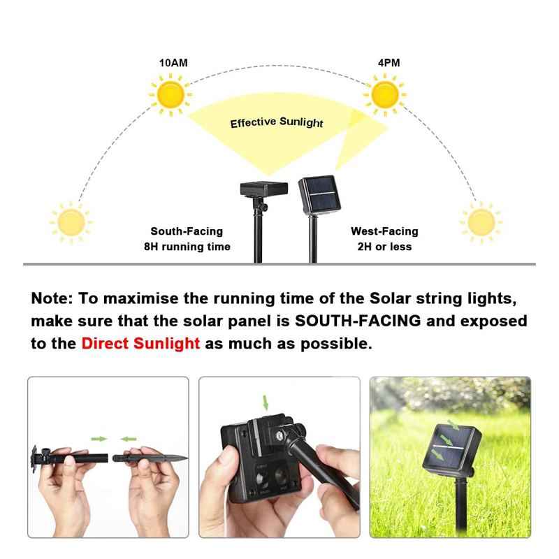 Guirlande lumineuse solaire LE - Outdoor Lighting No Wiring avis et prix