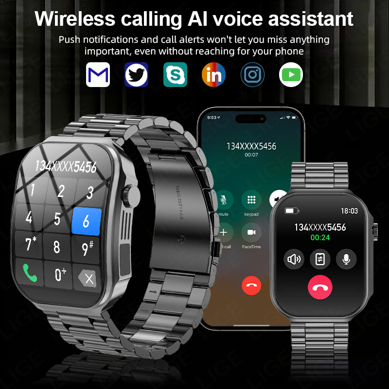Montre connectée pour homme, é - Outdoor Lighting Ip Rating avis et prix