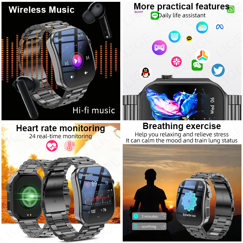 Montre connectée pour homme, é - Outdoor Lighting Ip Rating avis et prix