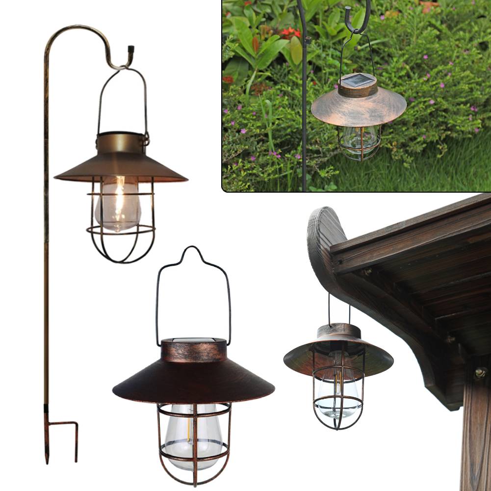 Lanterne solaire rétro étanche - Outdoor Lighting Chandelier avis et prix